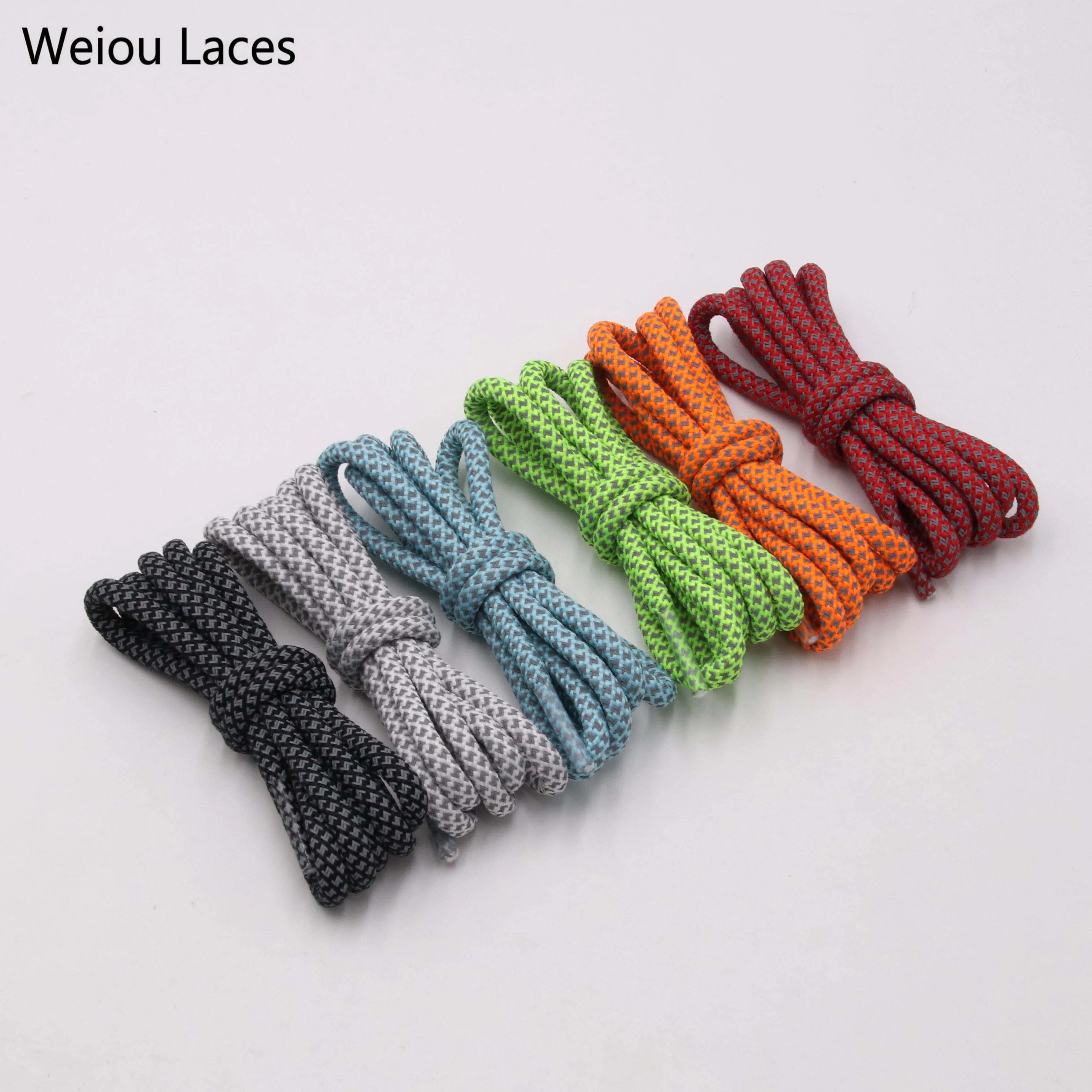 weiou laces round reflective 3m laces bootlace night running