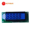 Tn positive 7 segment lcd display 5 digit