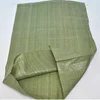 Green recycled PP woven bags for packaging construction waste, building garbage, sand, feed