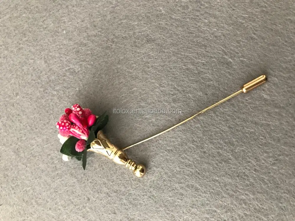 2018 fashion colorful zinc brooches pin that custom the
