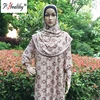 2019 Elegant colors islamic clothing abaya dubai polyester islamic casual muslim clothing for women