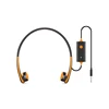 New product lightness comfort bone conduction call center headset wired bone conduction headphone