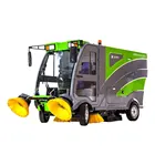 Top Quality Customized Magic Tractor Concrete Floor Clean Driveway Sweeper
