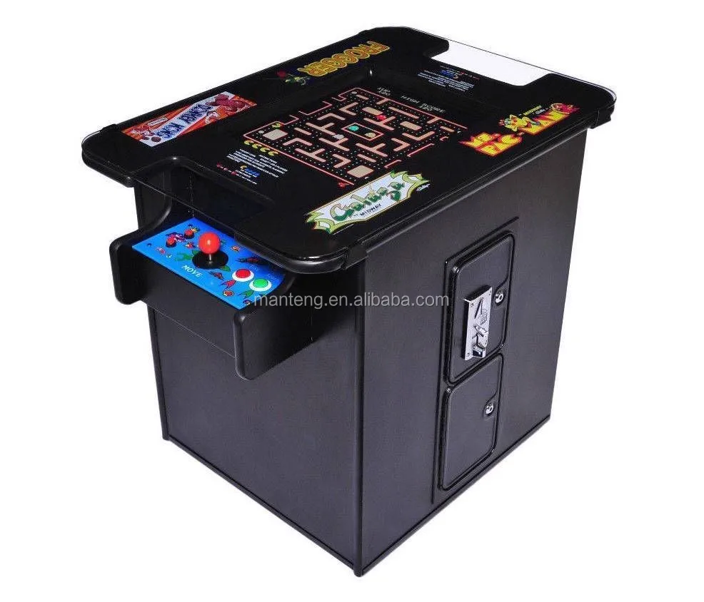 NEW Commercial Grade Arcade Cocktail Table w Pac Graphics Multigame 60 Games