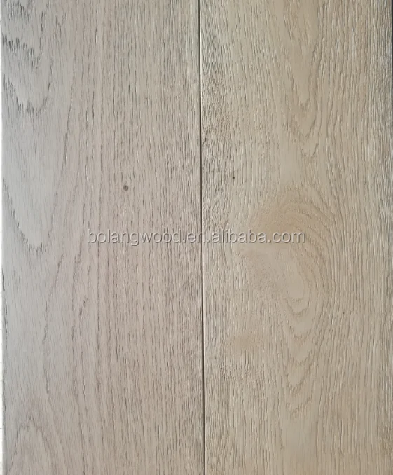 Fsc European Oak Deep Brushed With Wax Or Uv Oiled Wide Plank