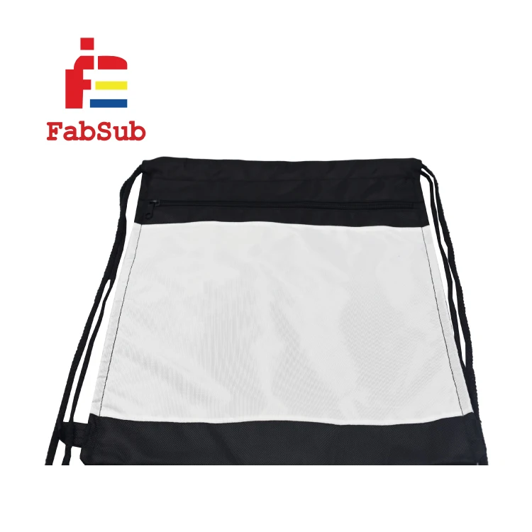 printing drawstring backpack bag sublimation sport drawstring