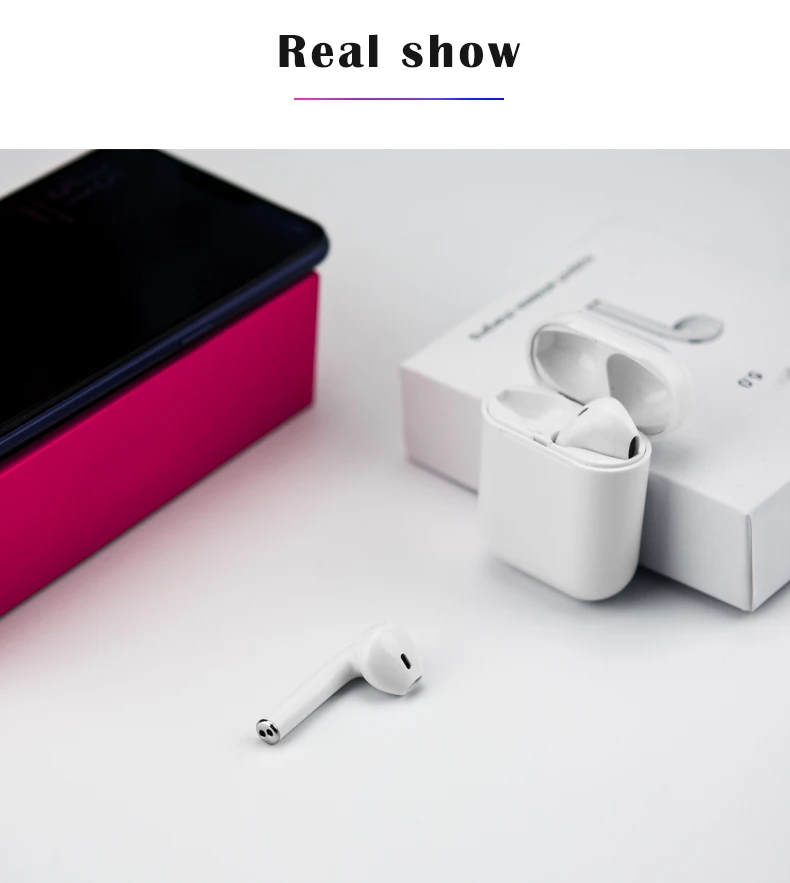 Wireless Bluetooth Headset With V5.0 Stereo Sound Tws Wireless Earphone Built-in Microphone - ANKUX.COM