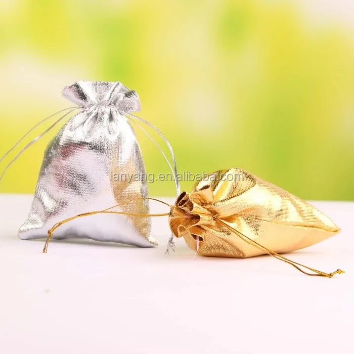 organza voile jewelry favour wedding candy gift pouch bags 7x9cm