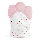 Soft Newborn Baby Soothing Teething Mitten Teething Glove