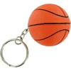 Gift PU Stress Toy Basket Ball Keychain
