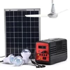 30W/16V Big Power Solar Panel Home Lighting System With Big Fan For Cooling