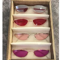 Custom Brand Designer Summer Retro Small Frame Fashion Little Women Sunglasses Sun Glasses 2018
Custom Brand Designer Summer Retro Small Frame Fashion Little Women Sunglasses Sun Glasses 2018