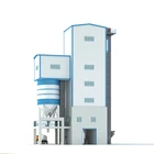 Supply tower-type dry mortar mixing equipment and related machines