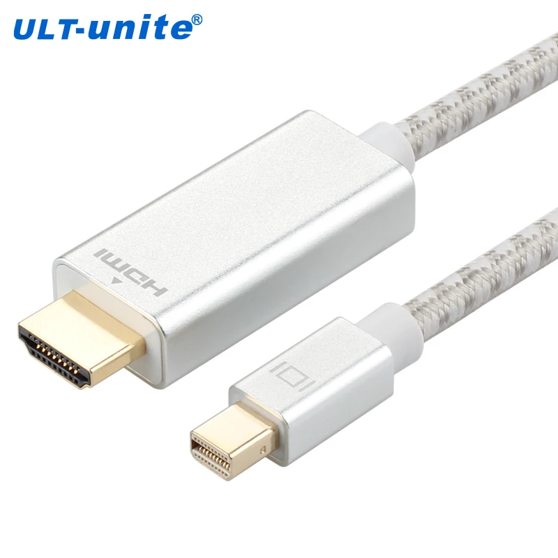 ULT-unite Amazon Hot Sale 6.6ft Thunderbolt Mini DP DisplayPort to HDMI Cable - ANKUX.COM