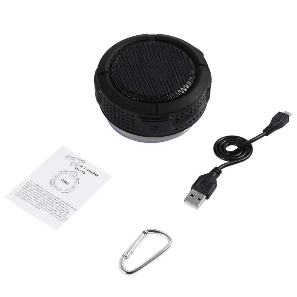 2019 Trending Products Wireless Car BT Speaker Outdoor Sport Portable C6 Waterproof Speaker - ANKUX.COM