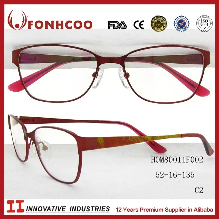 Fonhcoo Large Eyeglasses Classic Design Optic Frame In ...