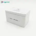 Luxury Metal white tin gift boxes for tea coffee