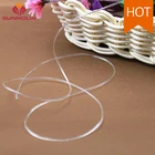 Eco-friendly plastic transparent clear TPU / PVC cord