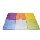 3D polyester fiber acoustic diffuser board decorative wall panel