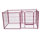 Portable large pet wire pen portable dog exercise pen for outside