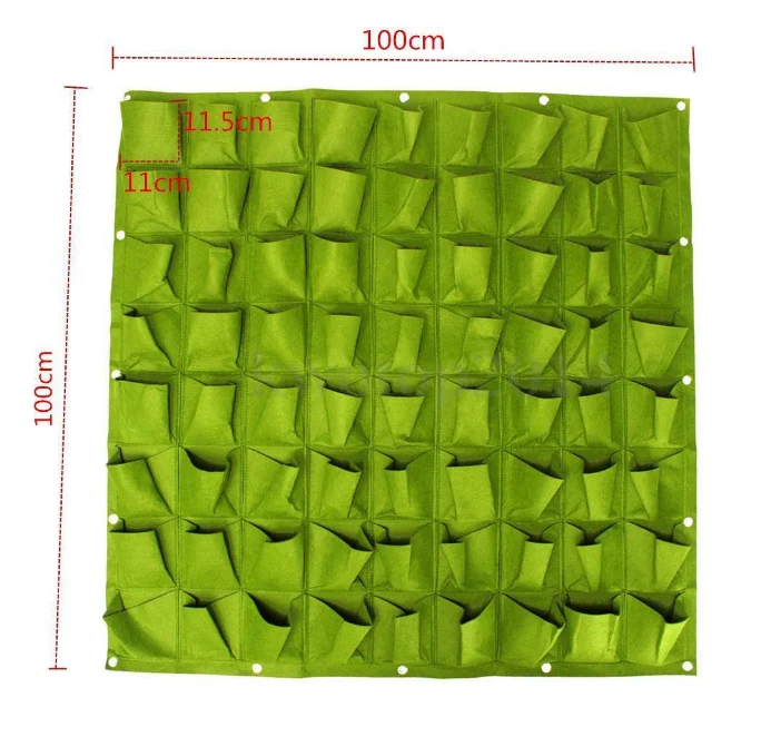 9 Pockets Vertical Wall Mount Garden Plant Grow Container Bags Living Felt Wall Hanging Planter Eco-friendly Green Field, Beige brown grey black 
9 Pockets Vertical Wall Mount Garden Plant Grow Container Bags Living Felt Wall Hanging Planter Eco-friendly Green Field, Beige brown grey black