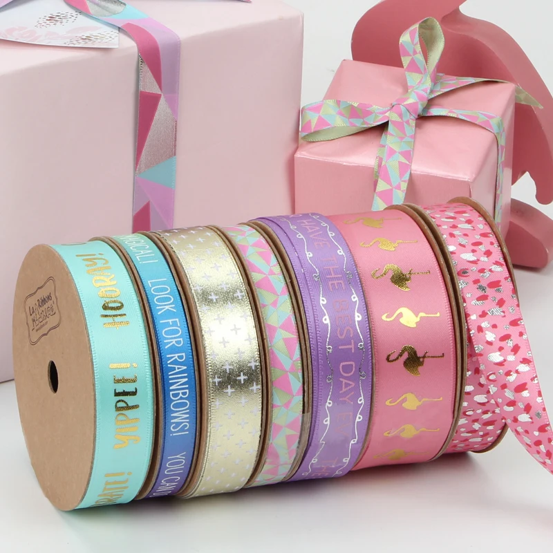 Hot Selling Double Faced Gift Satin Ribbon Various Crafts Custom Patterned Printed Ribbon
Hot Selling Double Faced Gift Satin Ribbon Various Crafts Custom Patterned Printed Ribbon