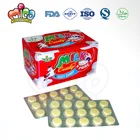 Chewing cow milk dry milk tablet candy