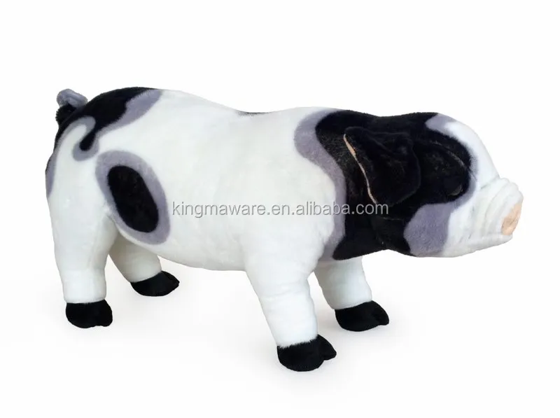 standing black paint pig.jpg