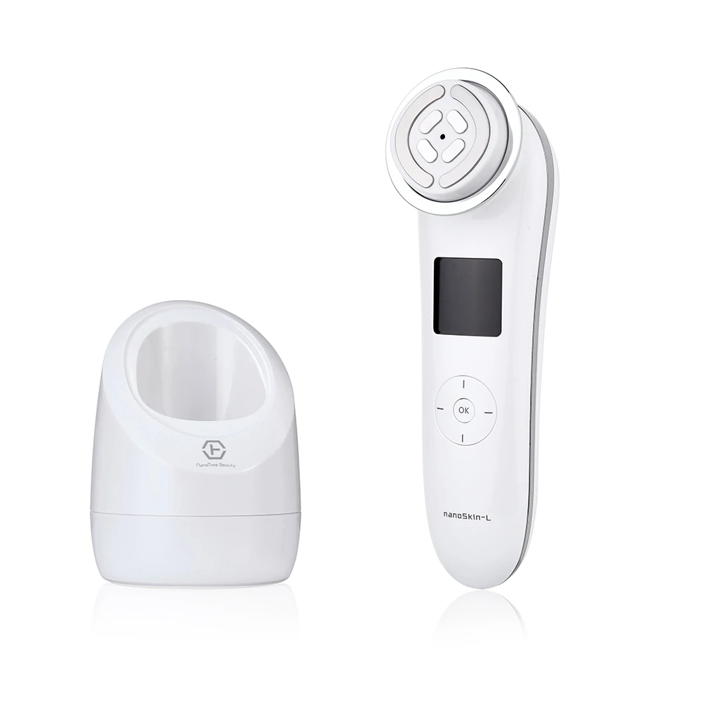 home use equipment RF anti-aging skin rejuvenation beauty apparatus, White and purple
home use equipment RF anti-aging skin rejuvenation beauty apparatus, White and purple