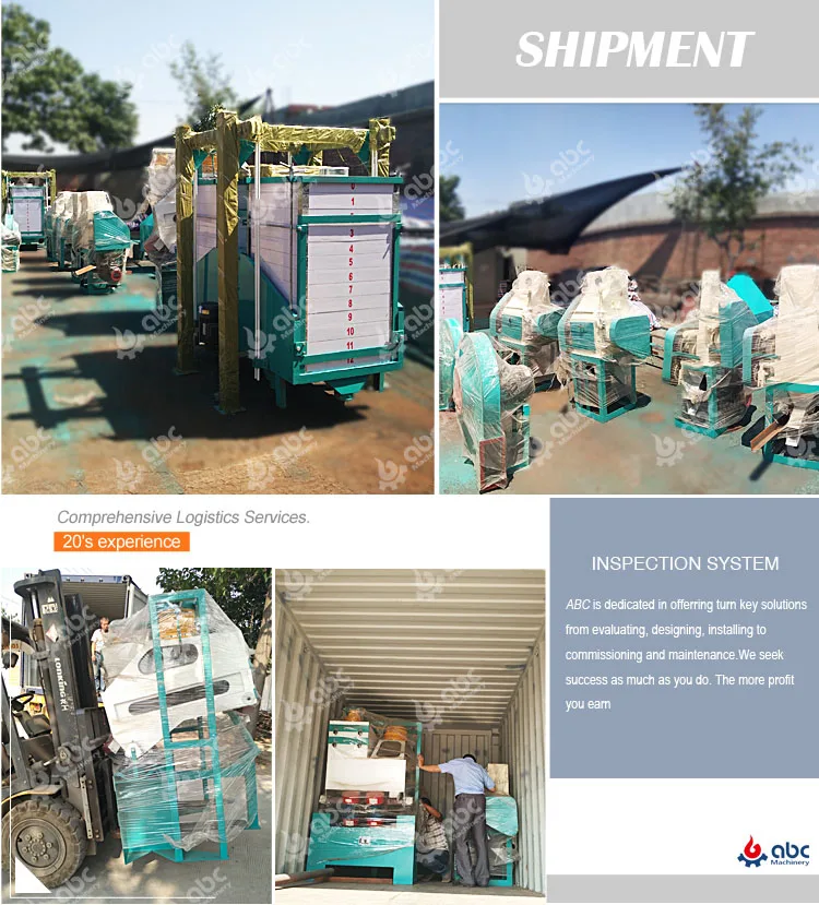 10 - 30TPD Maize Flour Milling Machine And Packaging Maize Milling Plant