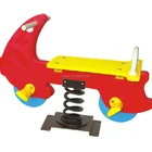 2017 Top Sell Outdoor PE Material Children Playground Game Equipment With Kids Ride On Animal Spring Rider Toys For Kids
