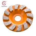 80mm 100mm Ângulo Diamante Rebolos Copo para Betão e pedra