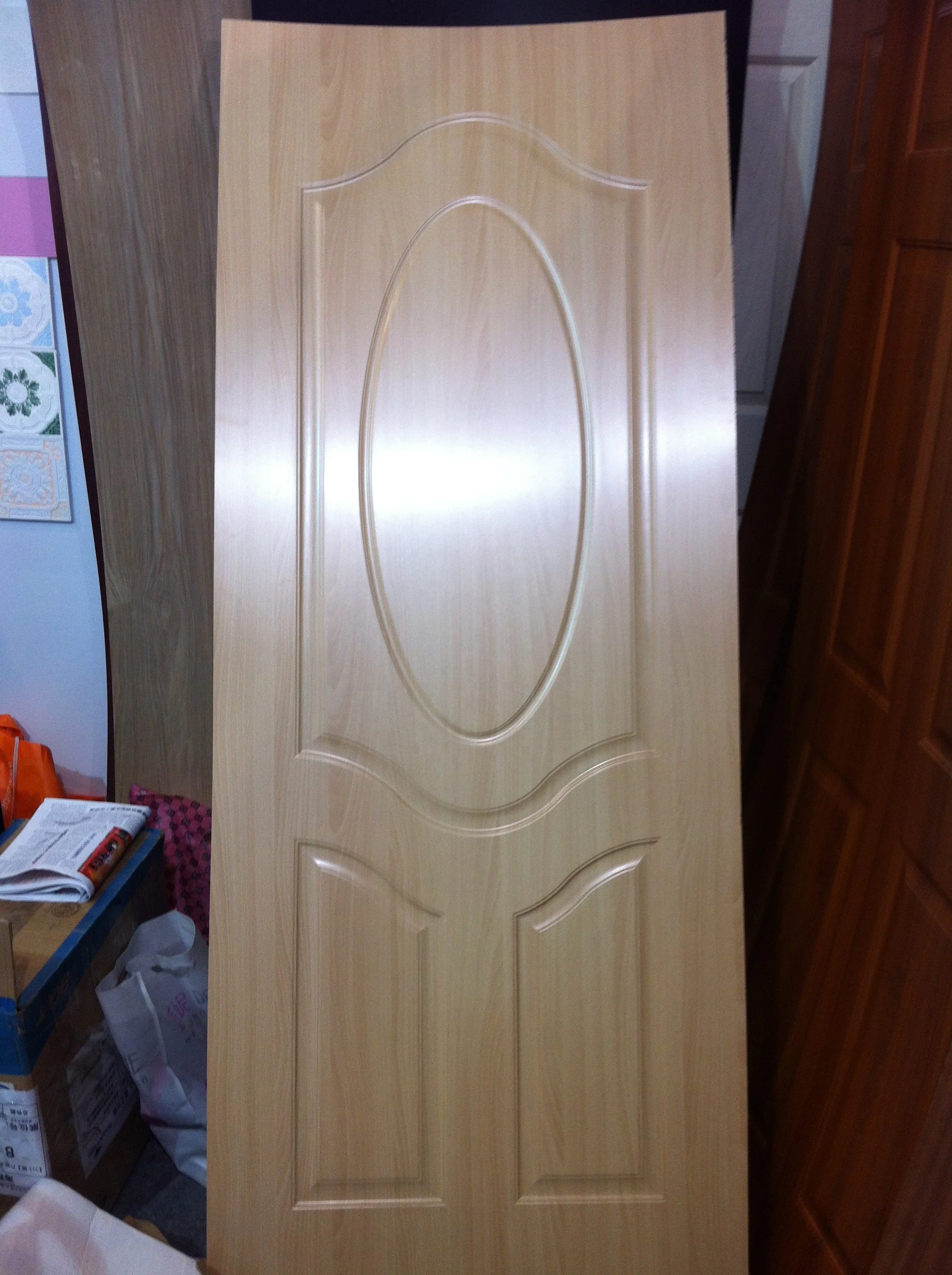 2019 new design 2.7mm melamine moulded oor Skin