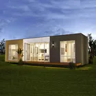Solar panel modern luxury tiny house container homes