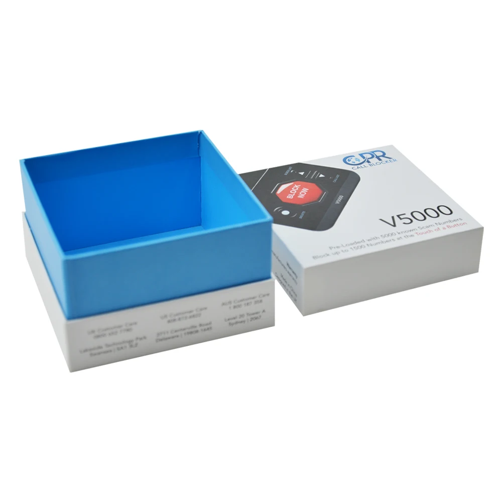 handmade lid and base gift box printed your logo