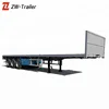 3 axle 40ft- 60ft flatbed container semi trailer manufacturers