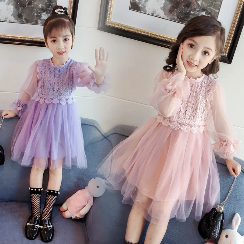 Cute Princess Girlspuff sleeve Layered Dress Long Sleeve Emboridary Lace Dresses Birthday Party Children's Costume for girl, As picture
Cute Princess Girlspuff sleeve Layered Dress Long Sleeve Emboridary Lace Dresses Birthday Party Children's Costume for girl, As picture