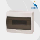 SAIP/SAIPWELL Quick Offer 256*210*100mm 12 Gang Surface Mounting Indoor IP44 Electrical Distribution Panel Board