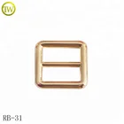 Bag slider buckle safety metal adjustable belt buckle 20mm