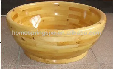 cedar wood sink art sanitary ware manufacturer china