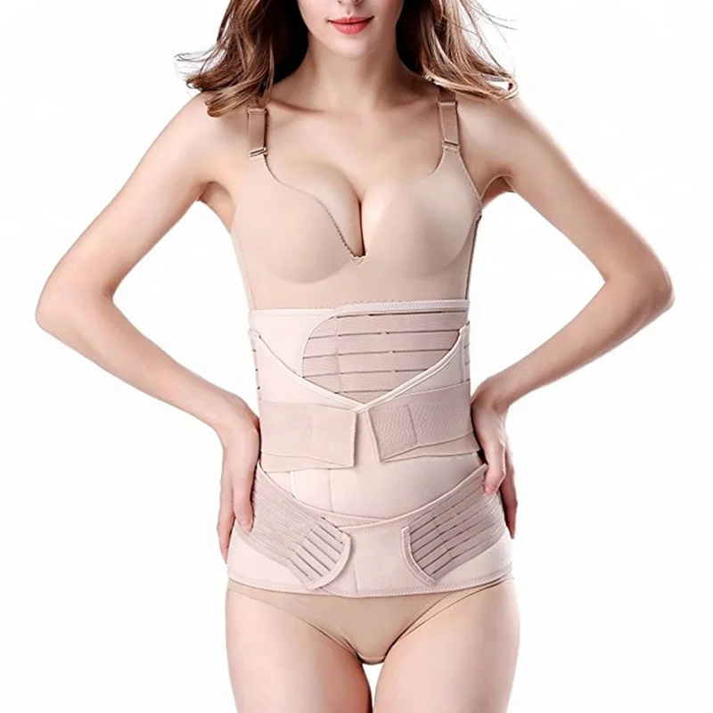 Adjustable high quality Maternity support recovery belly band 3 in 1 Postpartum Recovery Belt, Nude
Adjustable high quality Maternity support recovery belly band 3 in 1 Postpartum Recovery Belt, Nude