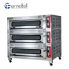 Commercial Kitchen Mobile Bakery Gas Cooker Bread Baking Convection Pizza Oven Machine