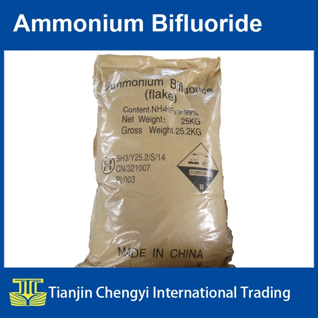 price of high quality china supplier 98% ammonium bifluoride