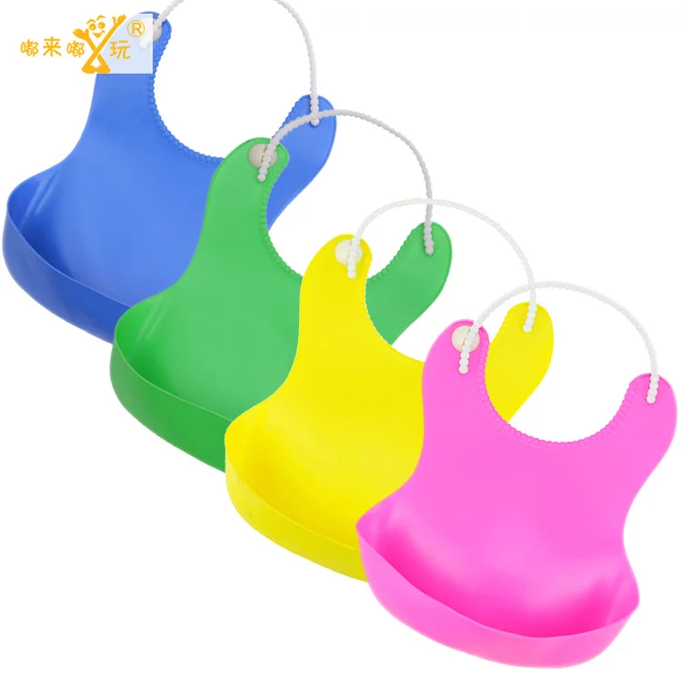 2015 Unisex One Size Special Offer Rushed Fashion Solid Babador Baberos Bandana Babero Baby Bib Plastic Waterproof Pocket
