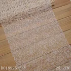 Embroidery lace fabric 25cm light-pink organza lace fabric