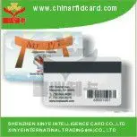 pvc loyalty card with 39 /ean 13/ean 128 barcode