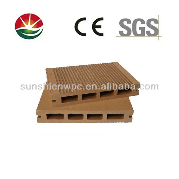 Durable Water Proof Outdoor Wood Plastic Composite Deck/WPC Floor Passed CE