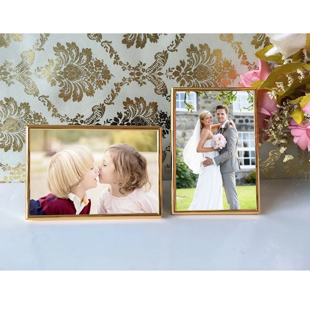 golden photo frame