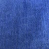 14W Solid Stretch Cotton Corduroy Fabric for indigo color