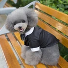 Two-legged Pet Dog Clothes With Bow Tie Dog Costume Clothes